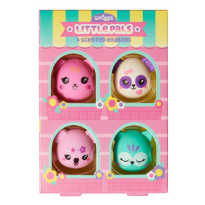 Smiggle - Little Pals 4'lü Silgi Paketi