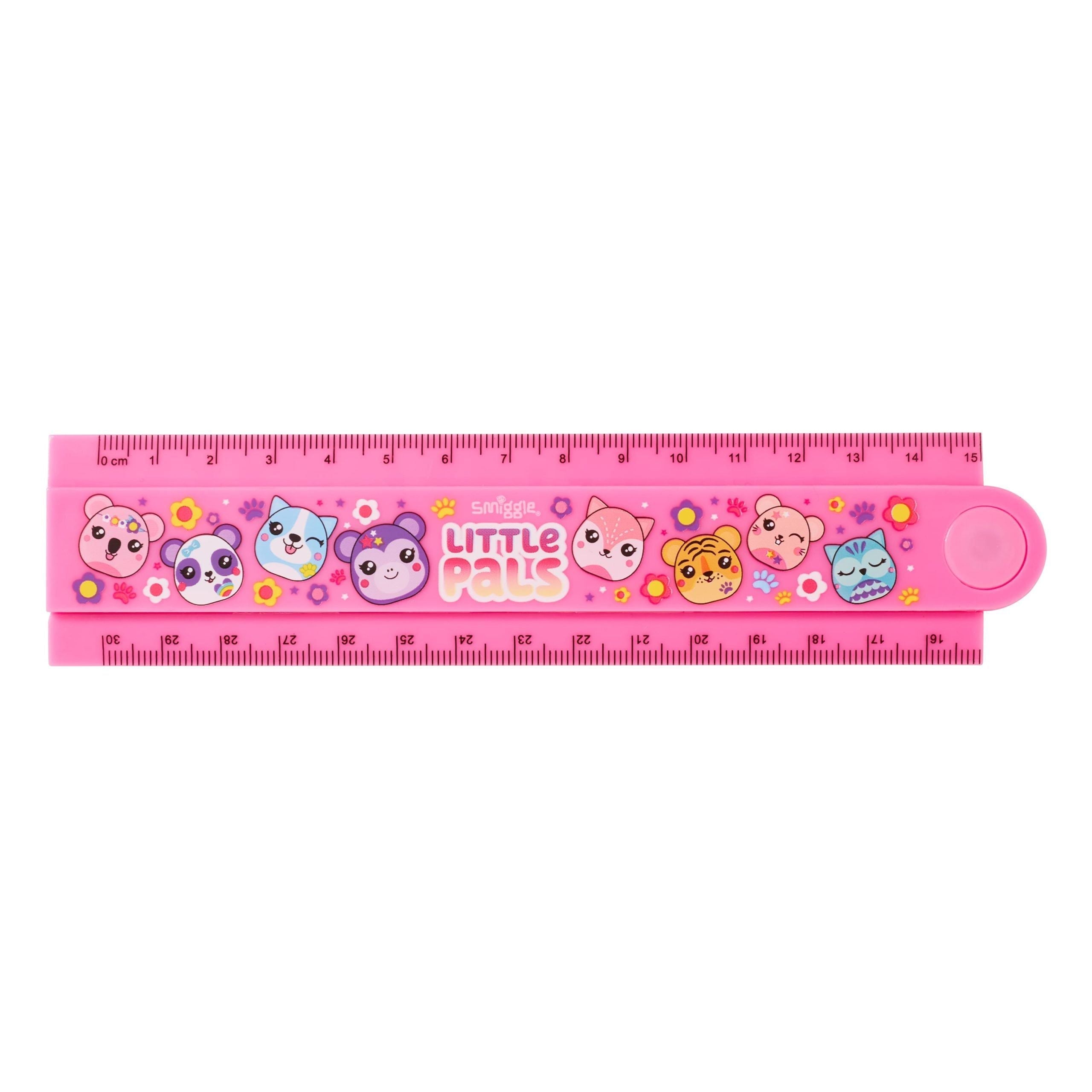 Smiggle - Little Pals Açılabilir Sevimli Cetvel