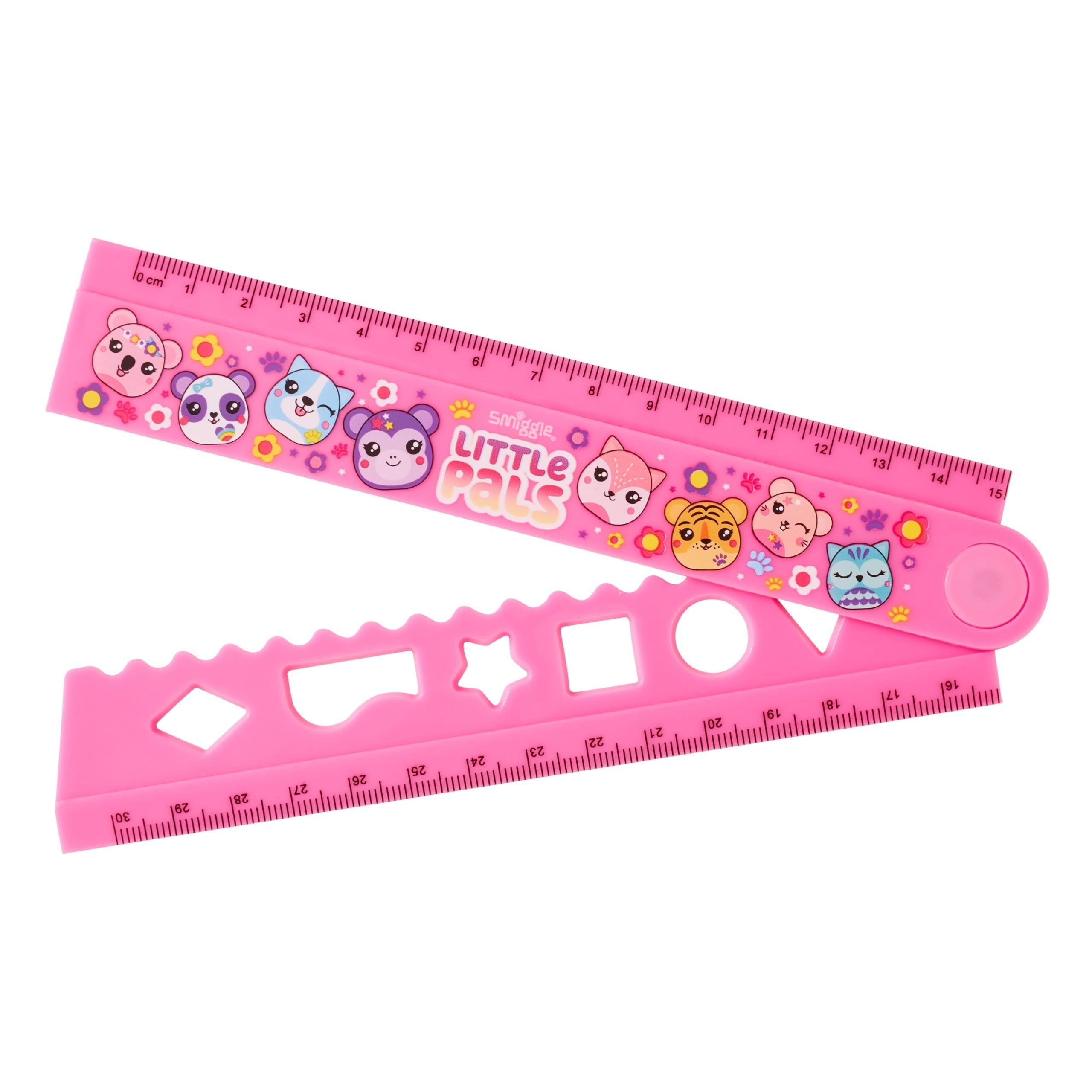 Smiggle - Little Pals Açılabilir Sevimli Cetvel