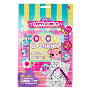 Smiggle - Little Pals Boyama Kitapları ve Boyama Kalemleri Seti
