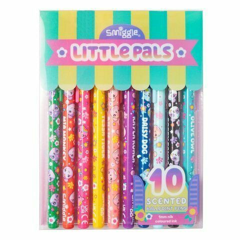 Smiggle - Little Pals Kokulu Renkli Kalem Paketi X10