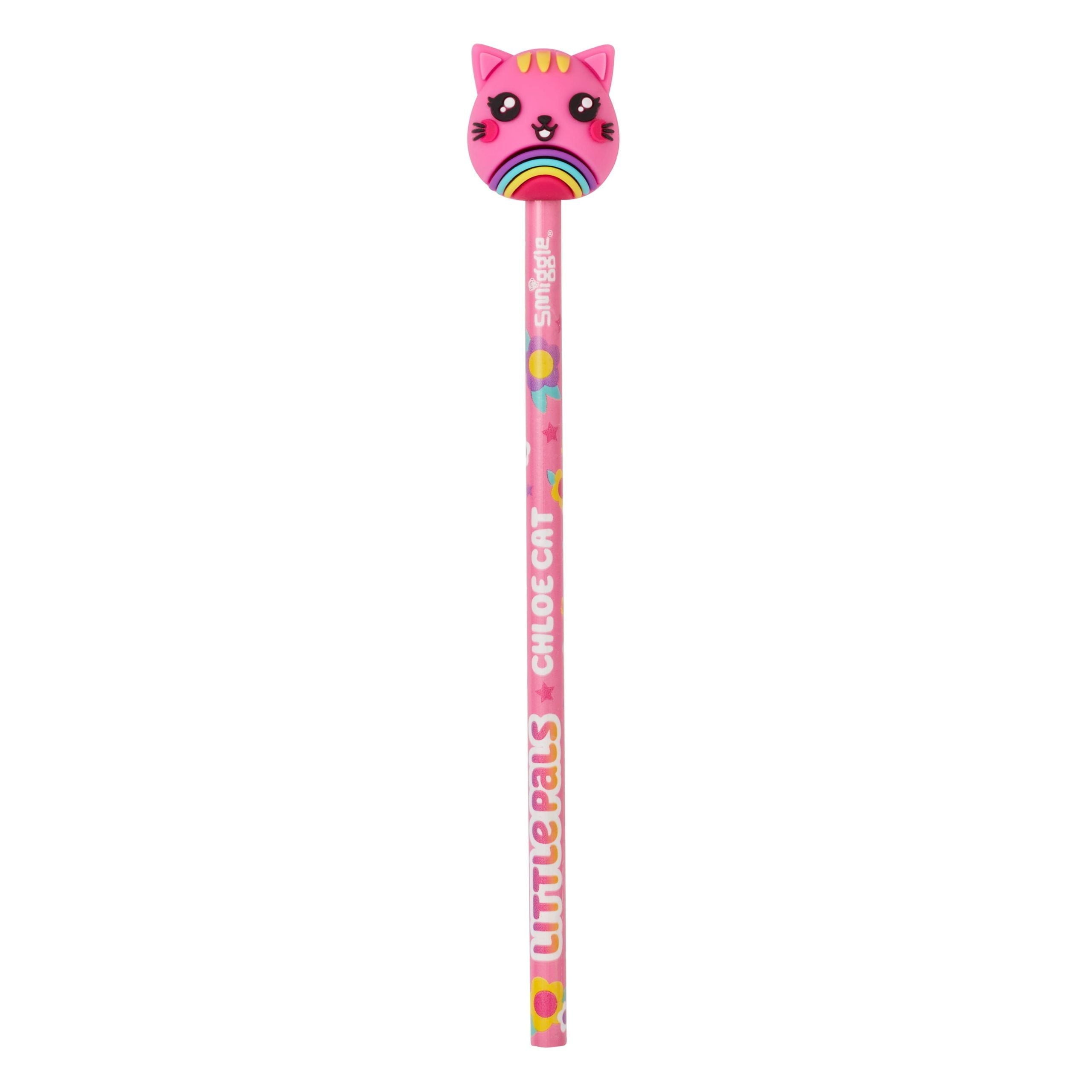 Smiggle - Little Pals Toperli Kurşun Kalem