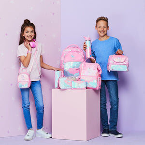 Smiggle - Lunar Pembe Unicorn Klasik Sırt Çantası