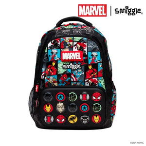 Smiggle - Marvel 3lü Okul Çanta Seti