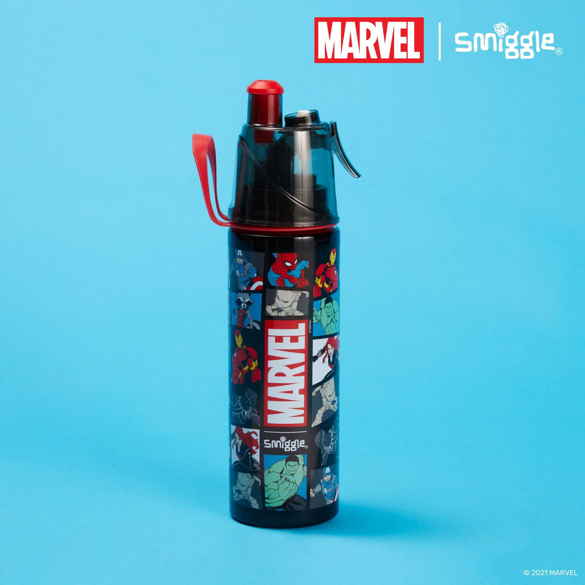 Smiggle - Marvel 500 ML Paslanmaz Çelik Matara