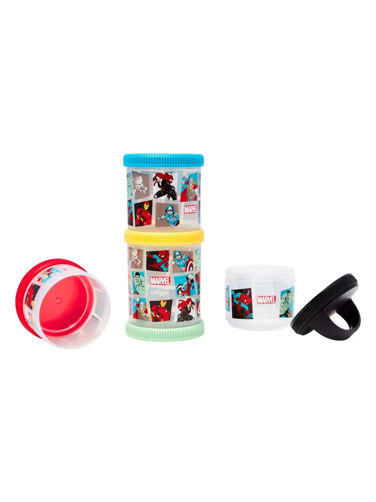 Smiggle - Marvel Çerezlik ve Atıştırmalık Yemek Kutusu