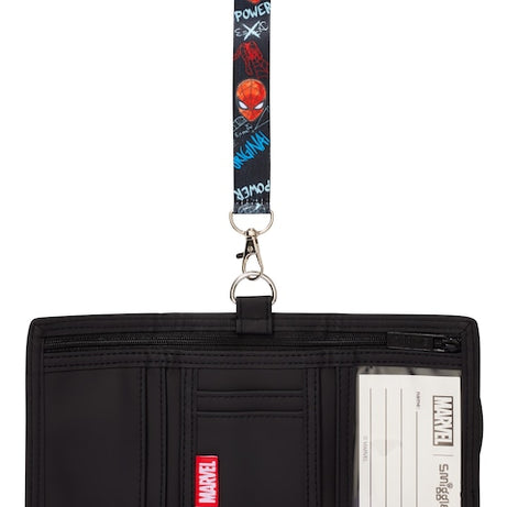 Smiggle - محفظة أطفال مارفل سبايدرمان بحمالة