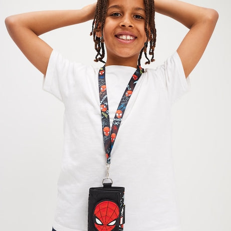 Smiggle - محفظة أطفال مارفل سبايدرمان بحمالة