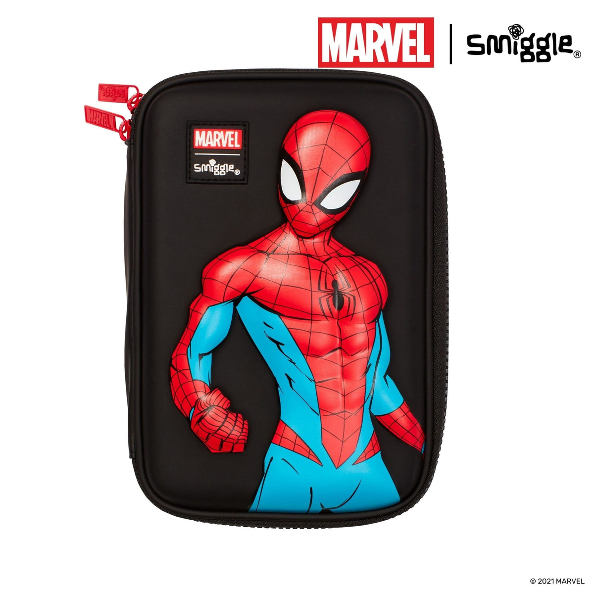 Smiggle - Marvel Spiderman HardTop Kalem Kutusu