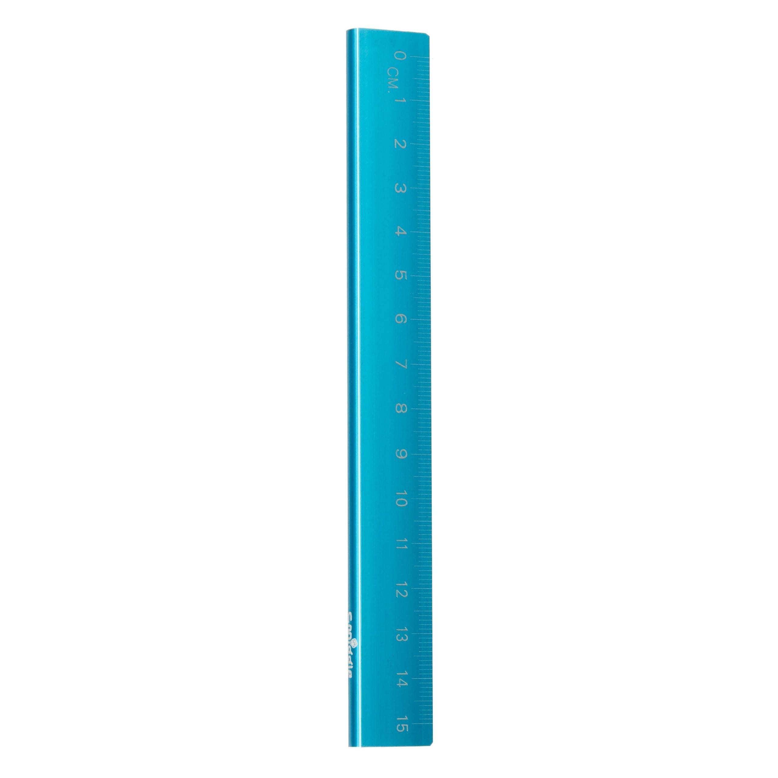 Smiggle - Metalik Cetvel 15Cm