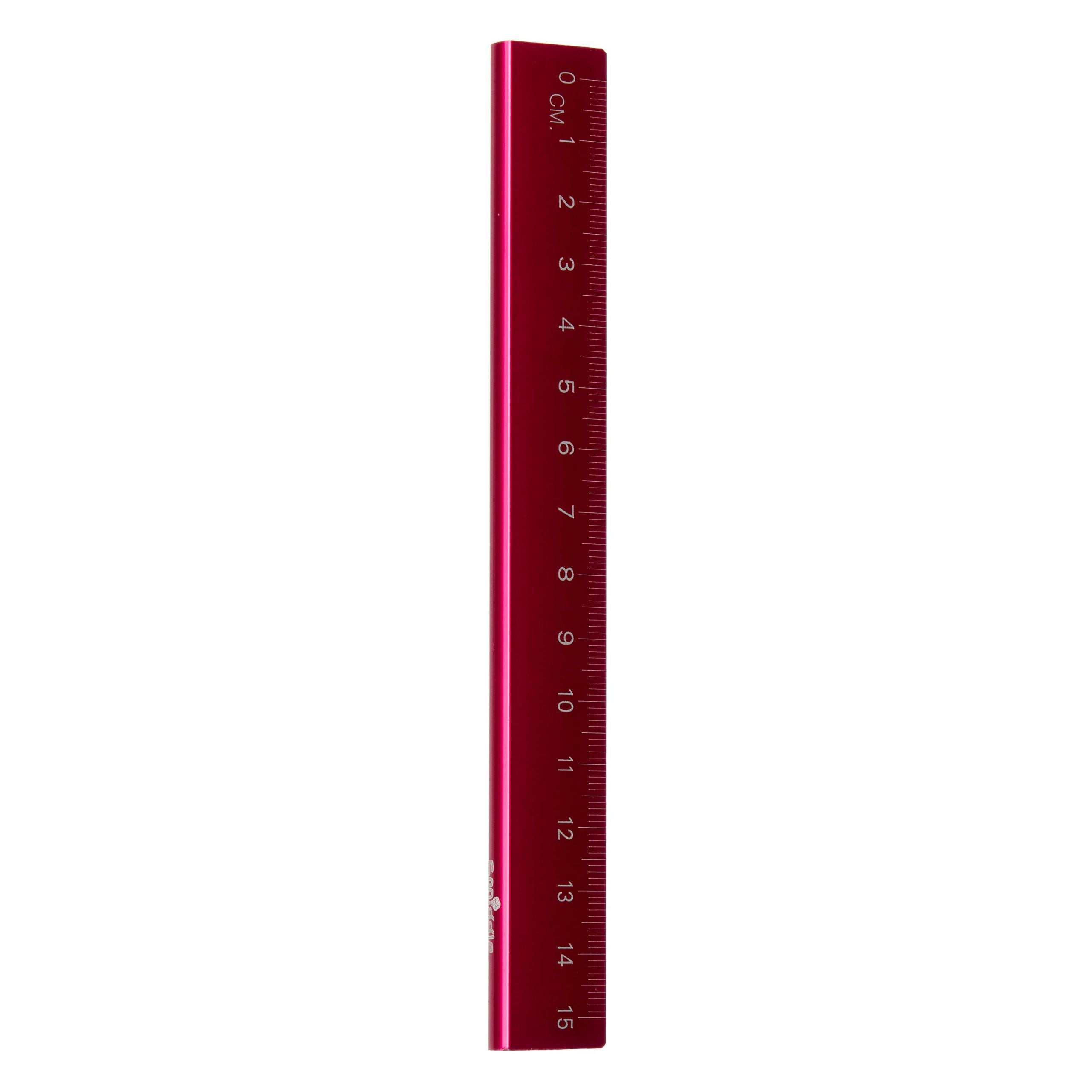 Smiggle - Metalik Cetvel 15Cm