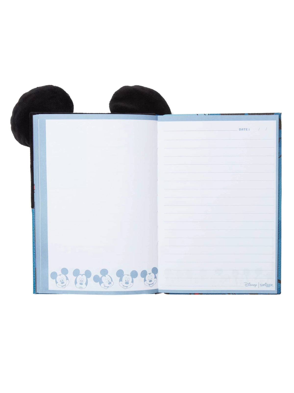 Smiggle - Mickey Mouse A5 Çizgili Defter ve Günlük