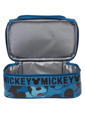 Smiggle - Mickey Mouse Çift Katlı Beslenme Çantası