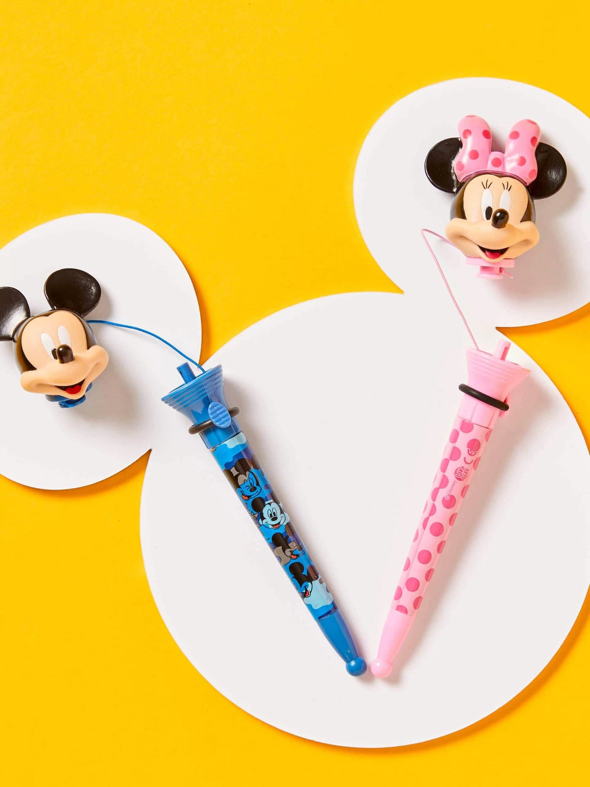 Smiggle - Mickey Mouse Hareketli Fırlayan Tükenmez Kalem