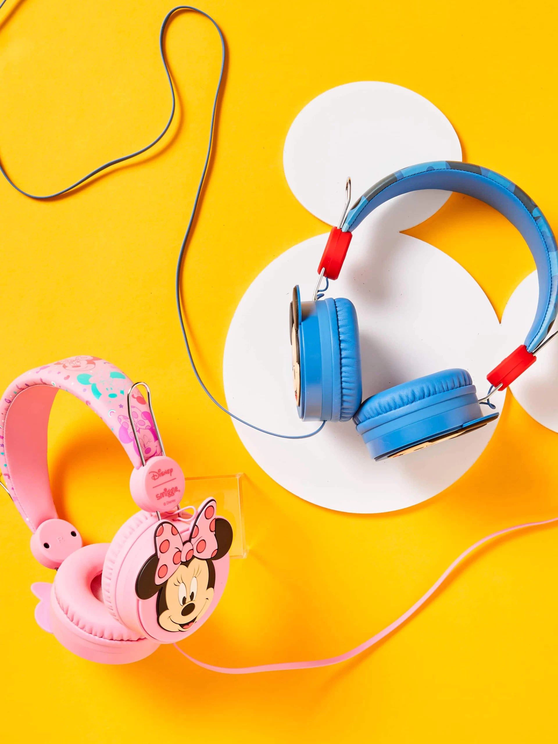 Smiggle - Mickey Mouse Kablolu Kulaküstü Kulaklık