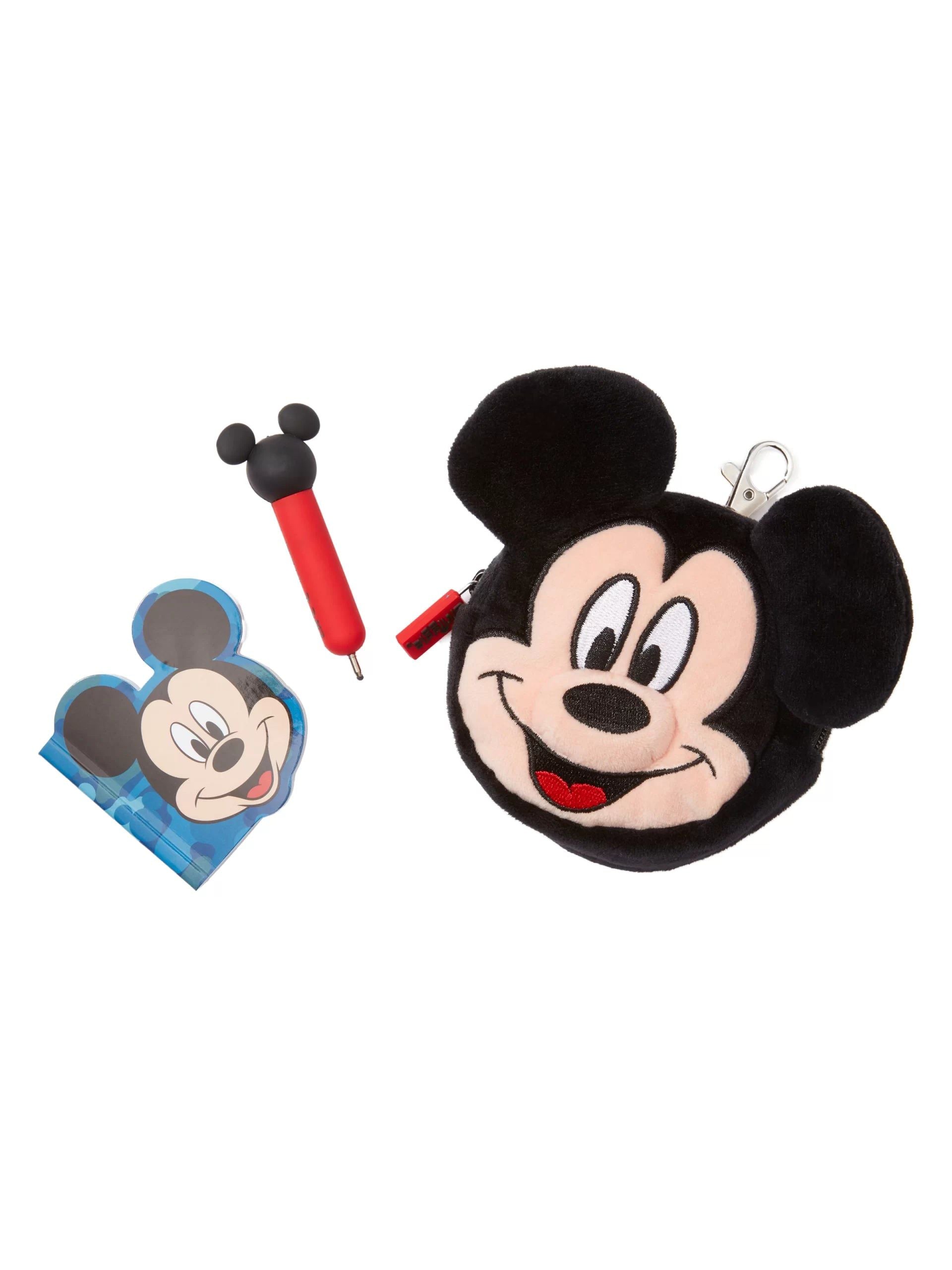 Smiggle - Mickey Mouse Minik Anahtarlıklı Kalemli Not Defteri