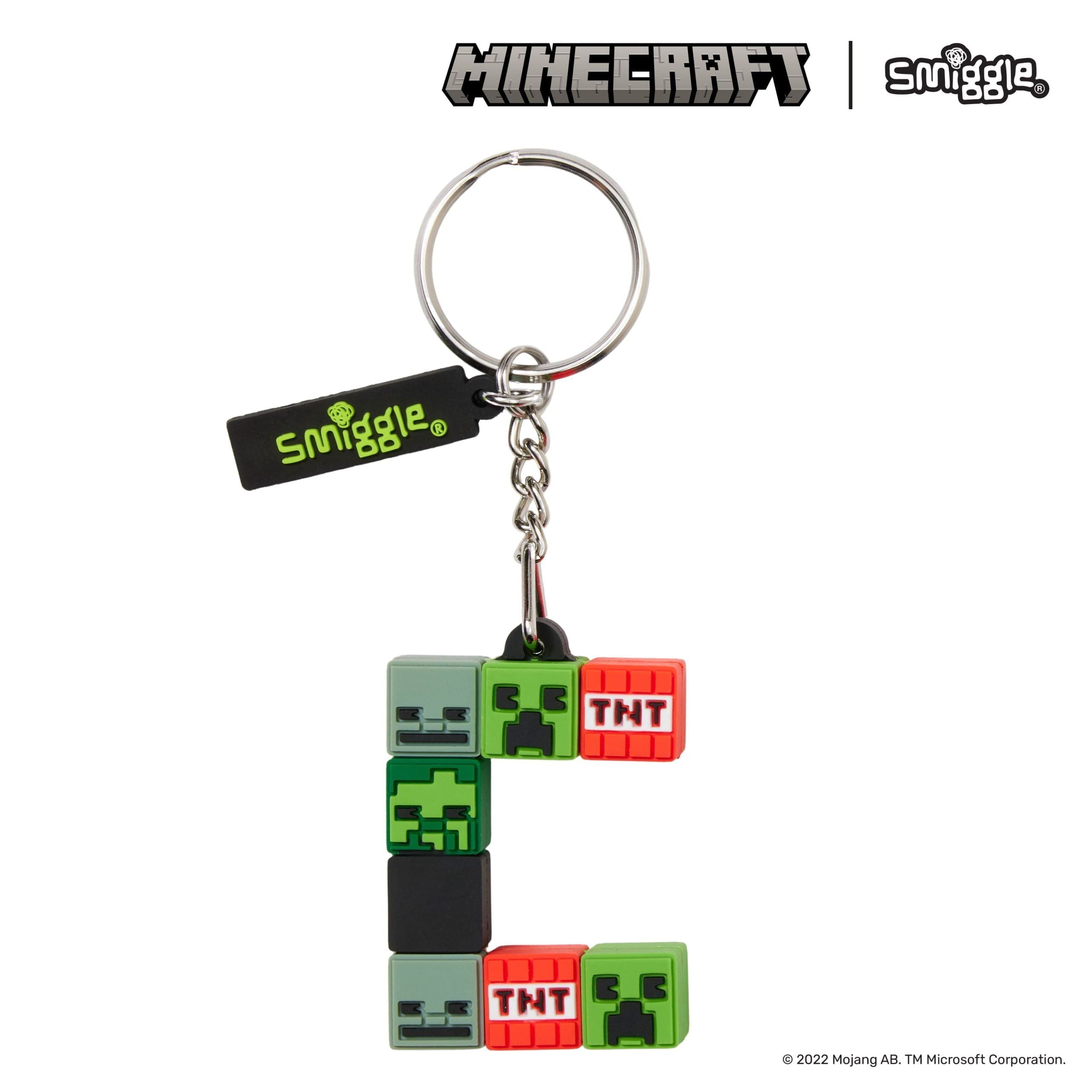 Smiggle - Minecraft C Harfi Anahtarlık