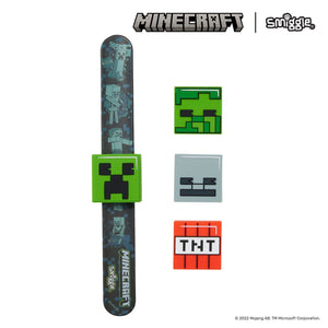 Smiggle - Minecraft Çoklu Charm Değişen Slapband Kol Aksesuarı