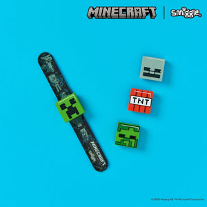 Smiggle - Minecraft Çoklu Charm Değişen Slapband Kol Aksesuarı