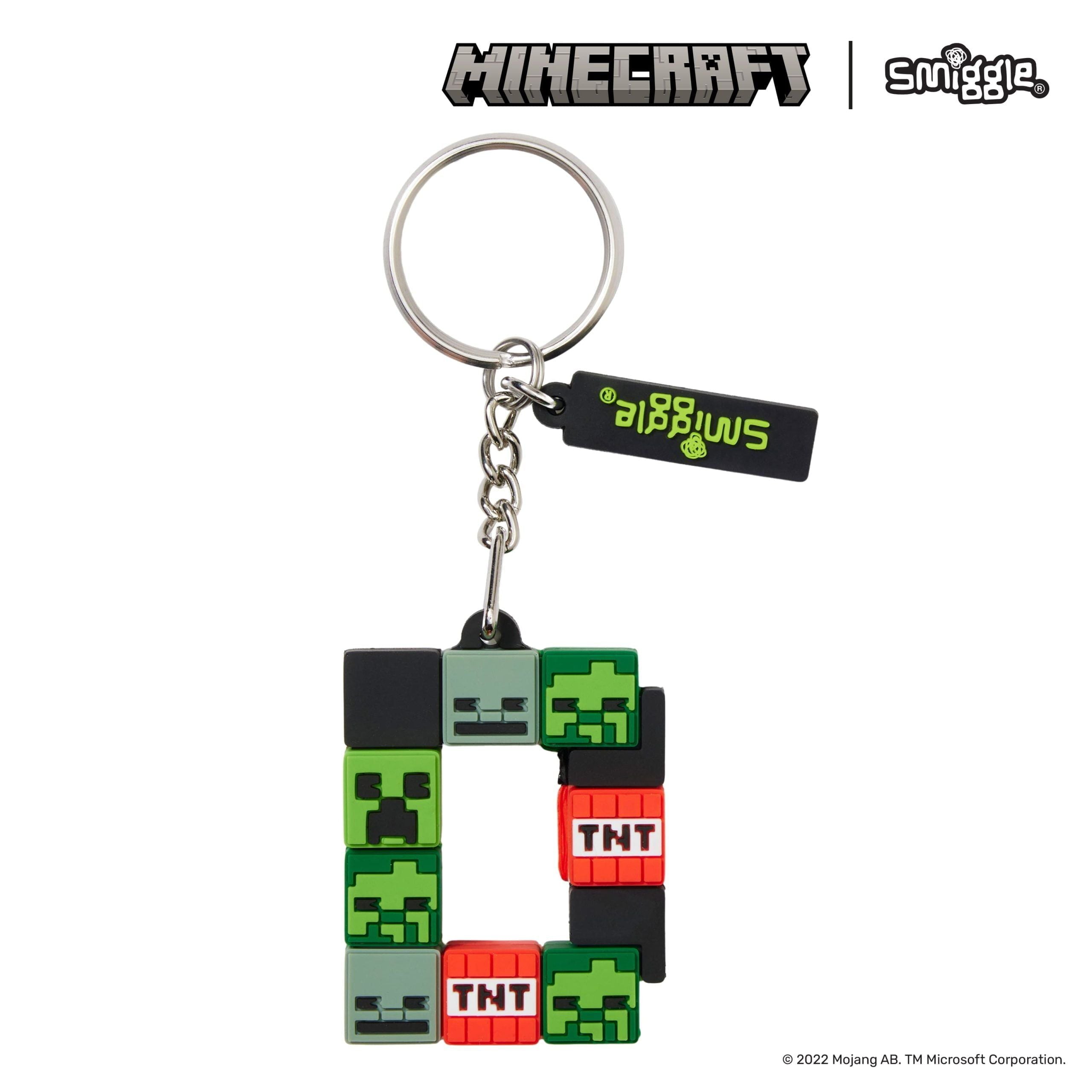 Smiggle - Minecraft D Harfi Anahtarlık