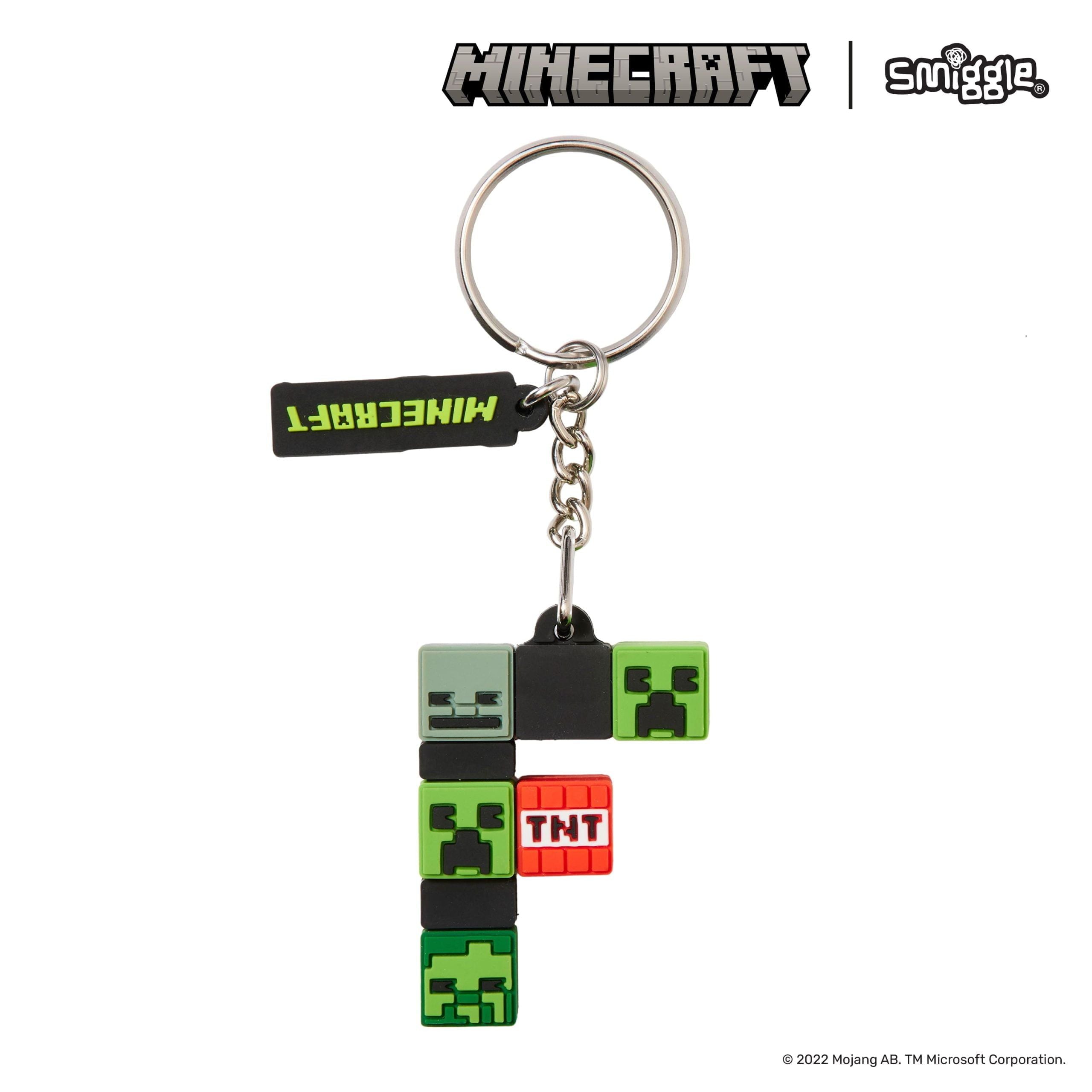 Smiggle - Minecraft F Harfi Anahtarlık