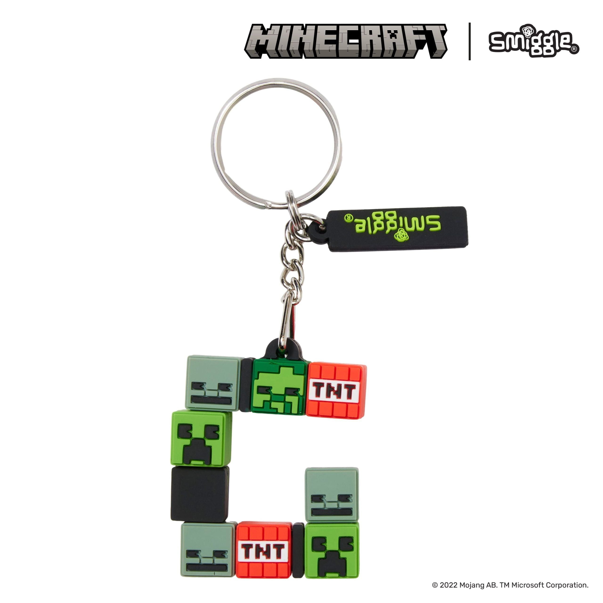 Smiggle - Minecraft G Harfi Anahtarlık