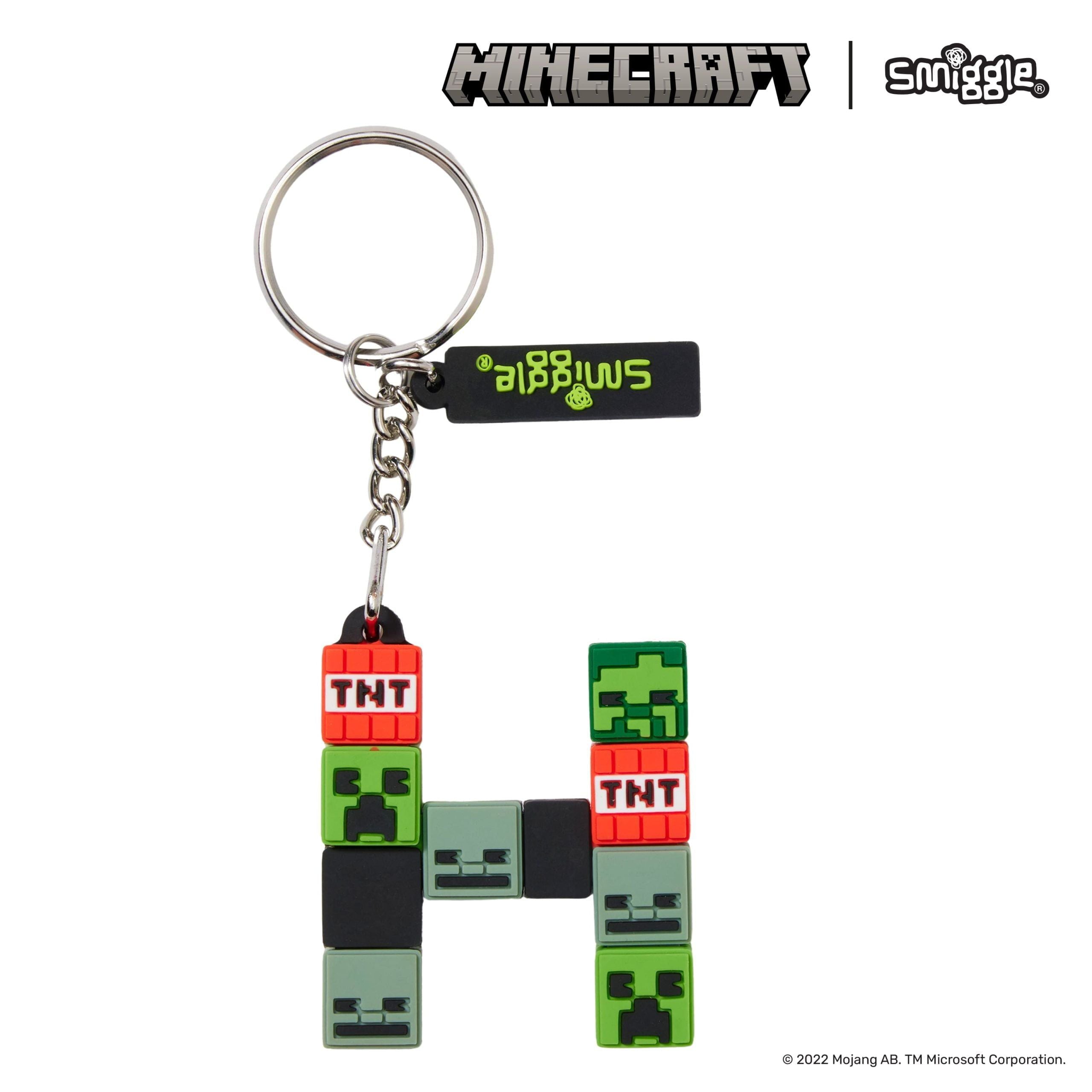 Smiggle - Minecraft H Harfi Anahtarlık