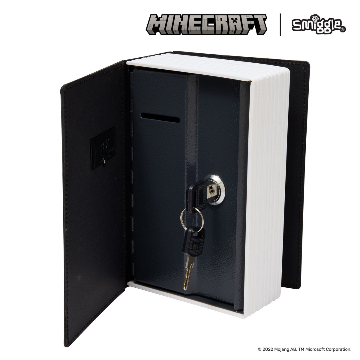 Smiggle - Minecraft Işıklı Kitap Şeklinde Gizli Dolabım