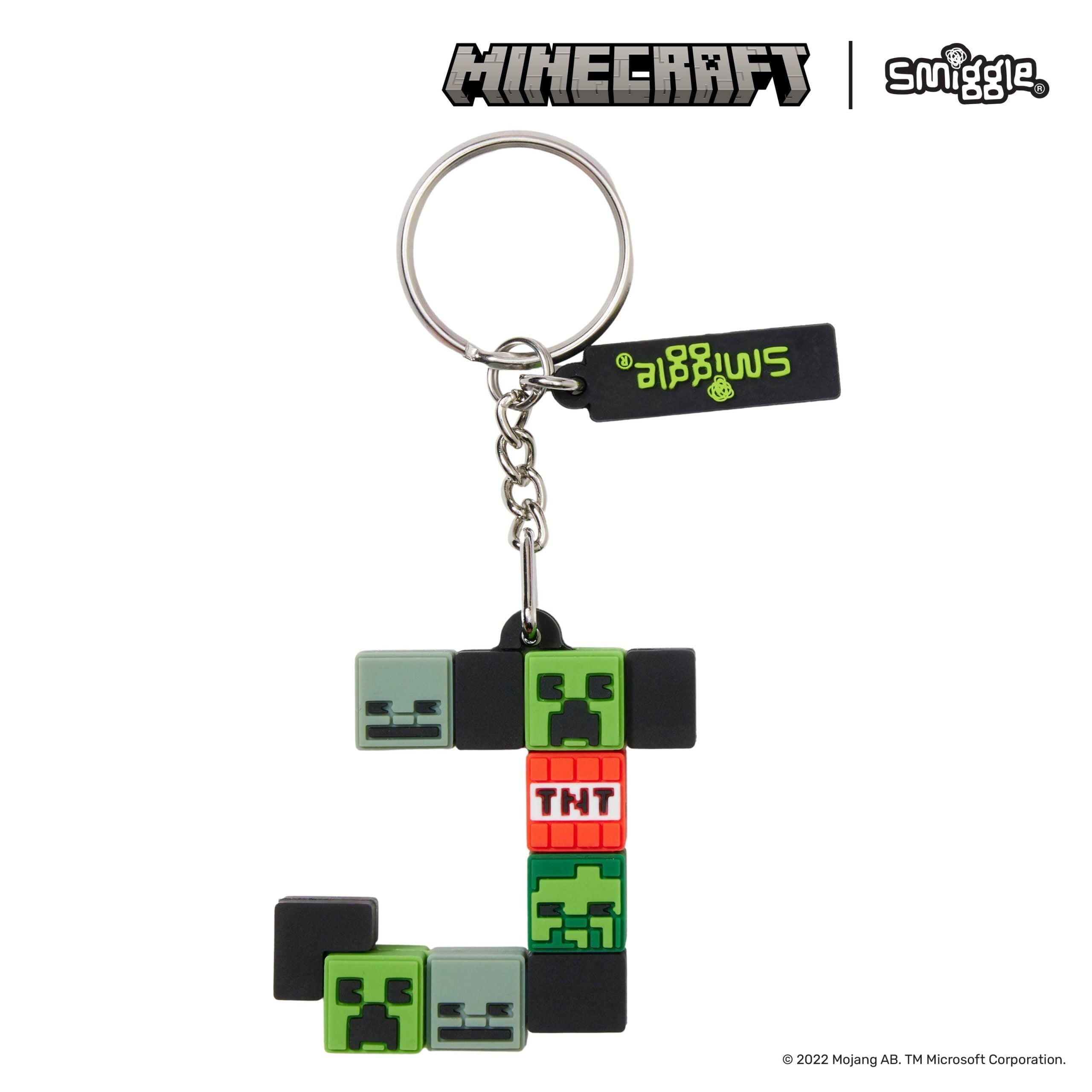 Smiggle - Minecraft J Harfi Anahtarlık