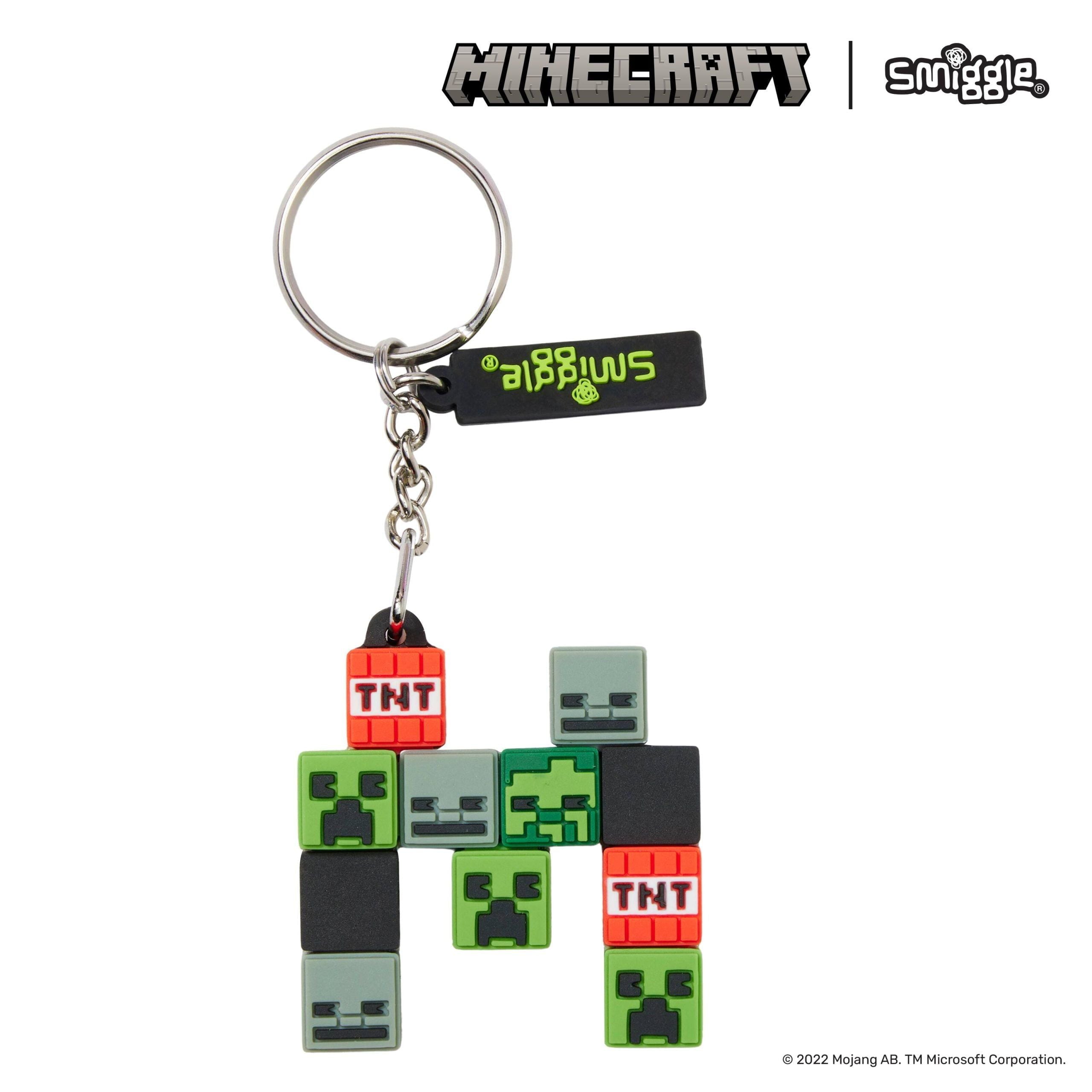 Smiggle - Minecraft M Harfi Anahtarlık