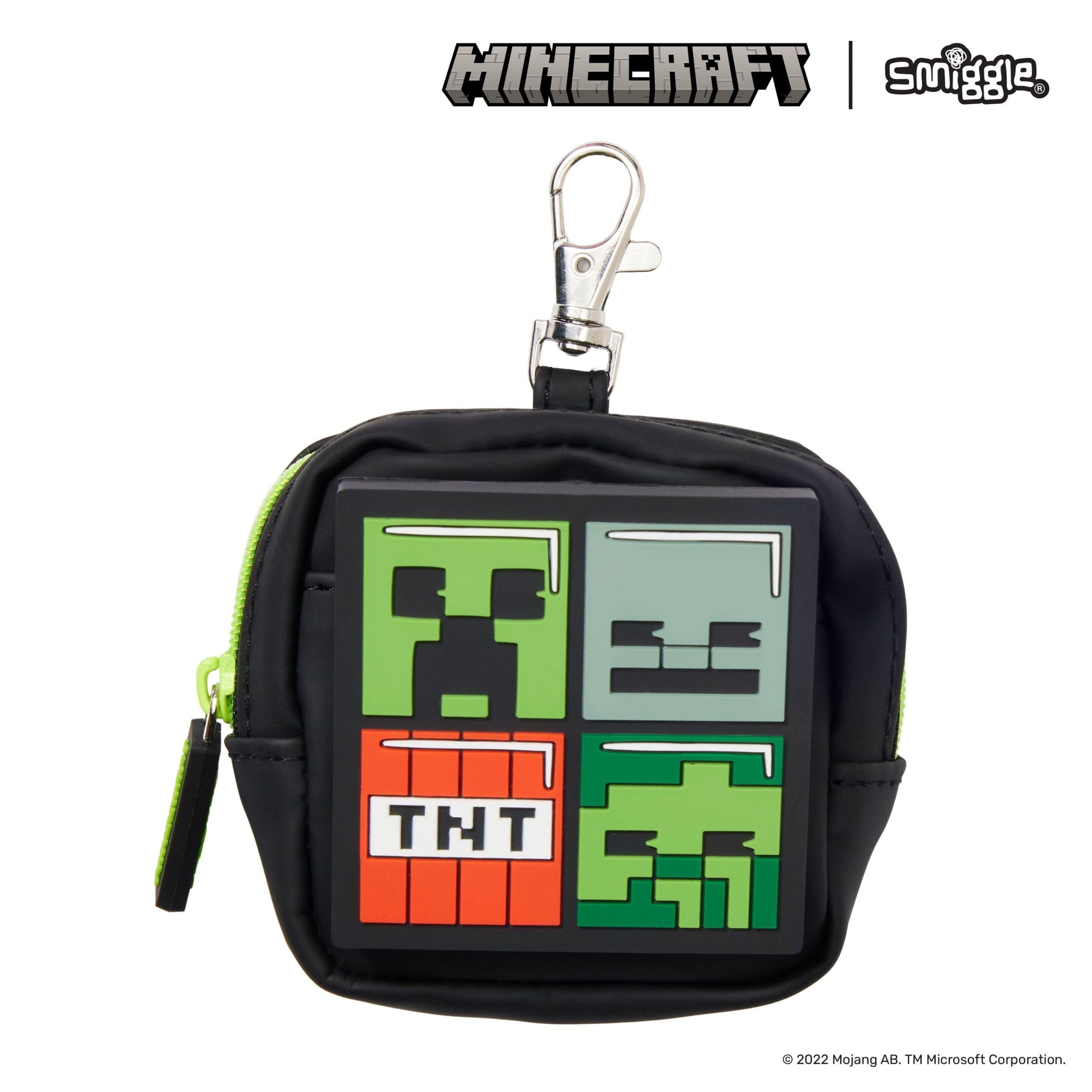 Smiggle - Minecraft Mini Kalem ve Not Defteri Anahtarlıklı