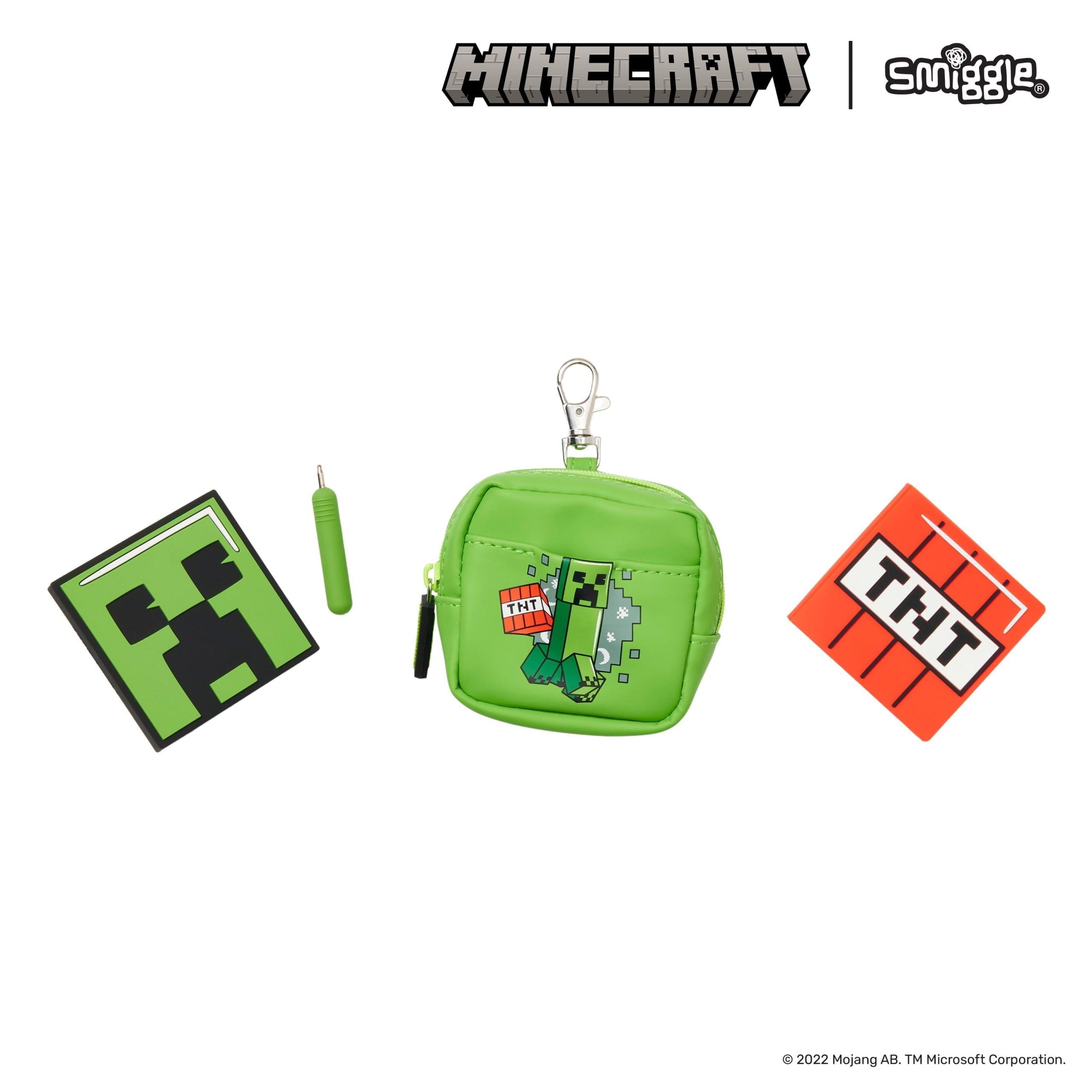 Smiggle - Minecraft Mini Kalem ve Not Defteri Anahtarlıklı