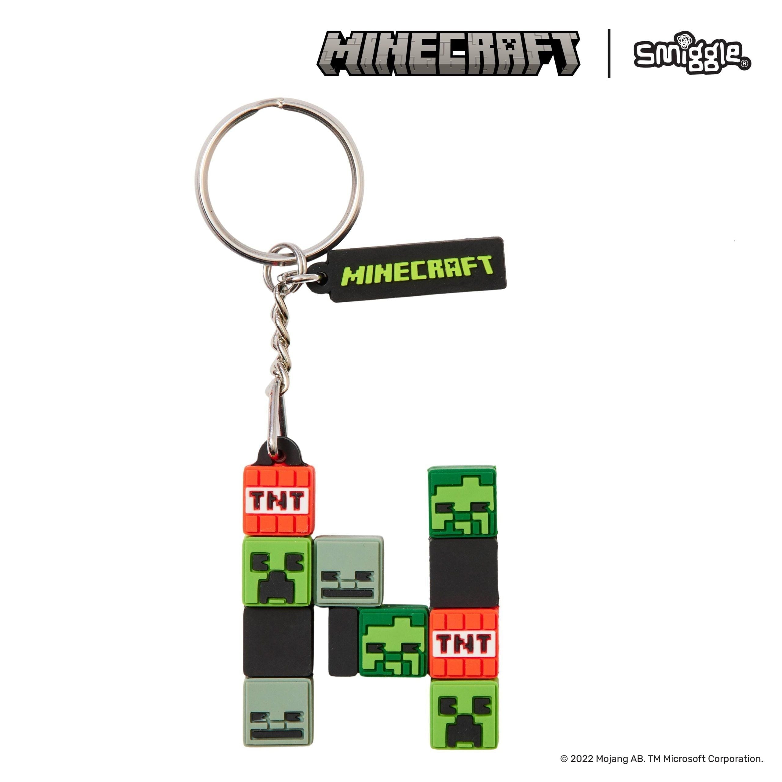 Smiggle - Minecraft N Harfi Anahtarlık
