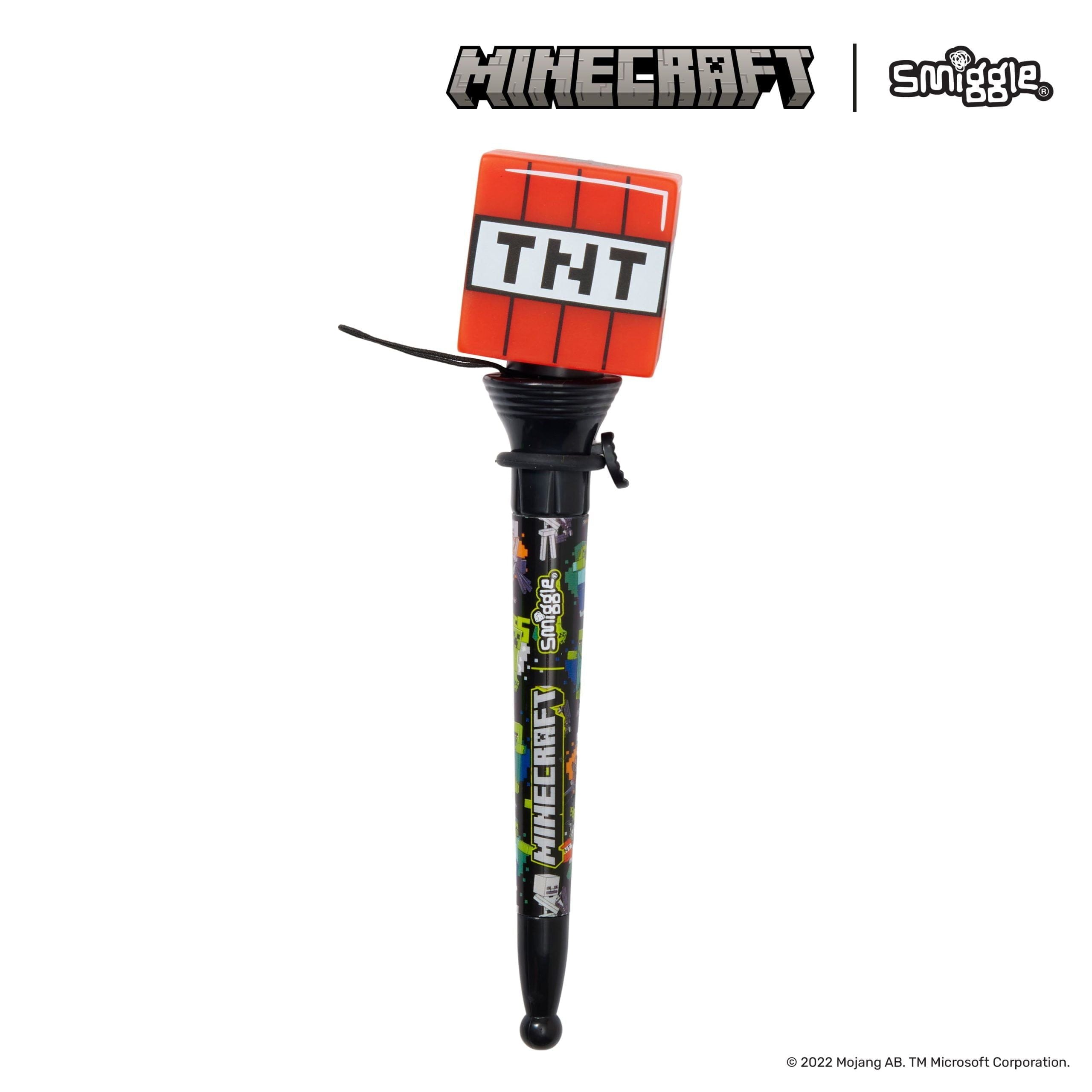 Smiggle - Minecraft Novelty Tükenmez Kalem