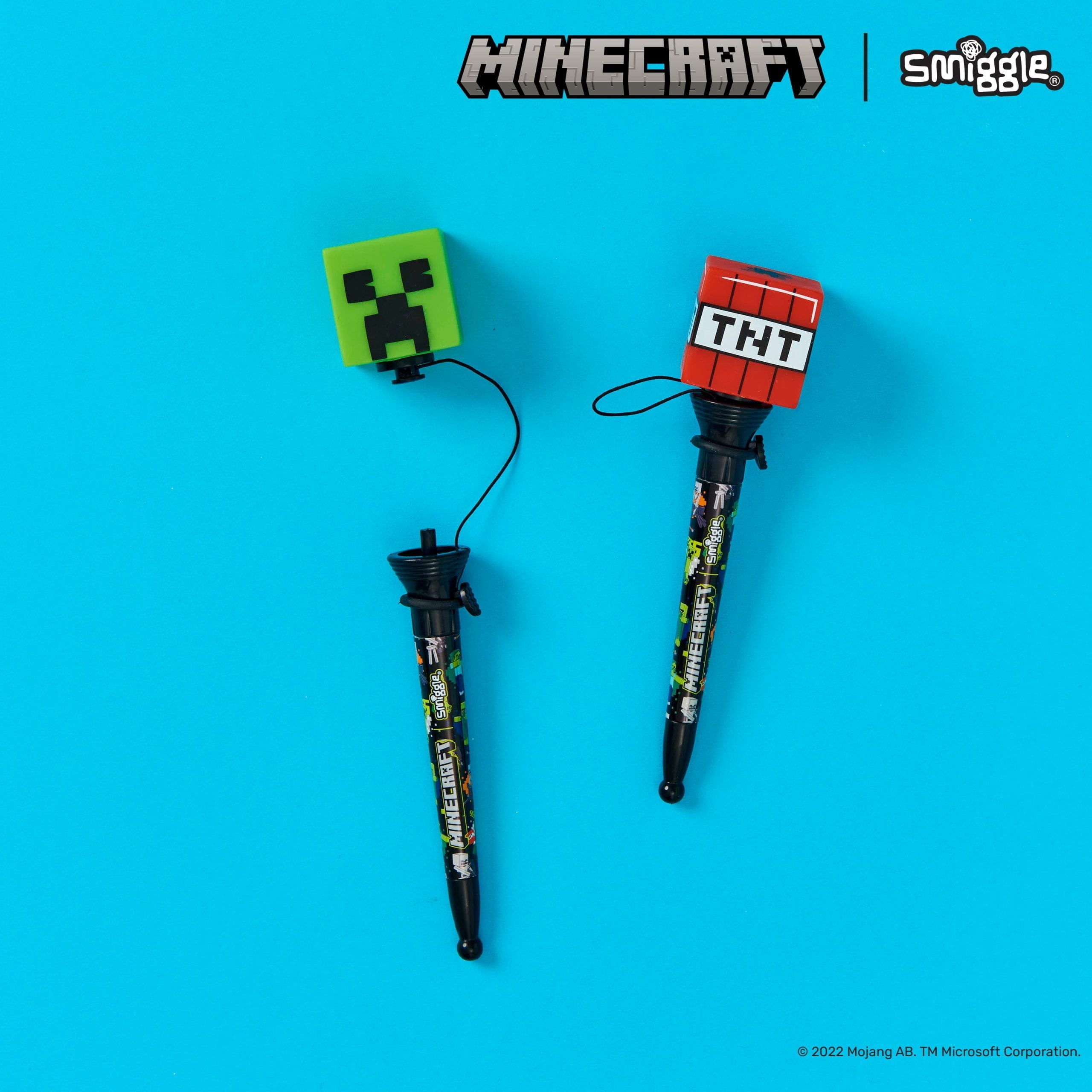 Smiggle - Minecraft Novelty Tükenmez Kalem
