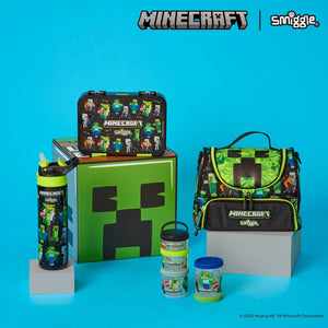 Smiggle - Minecraft Orta Boy Bento Yemek Kutusu