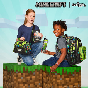 Smiggle - Minecraft Pipetli 650ML BPAsız Suluk