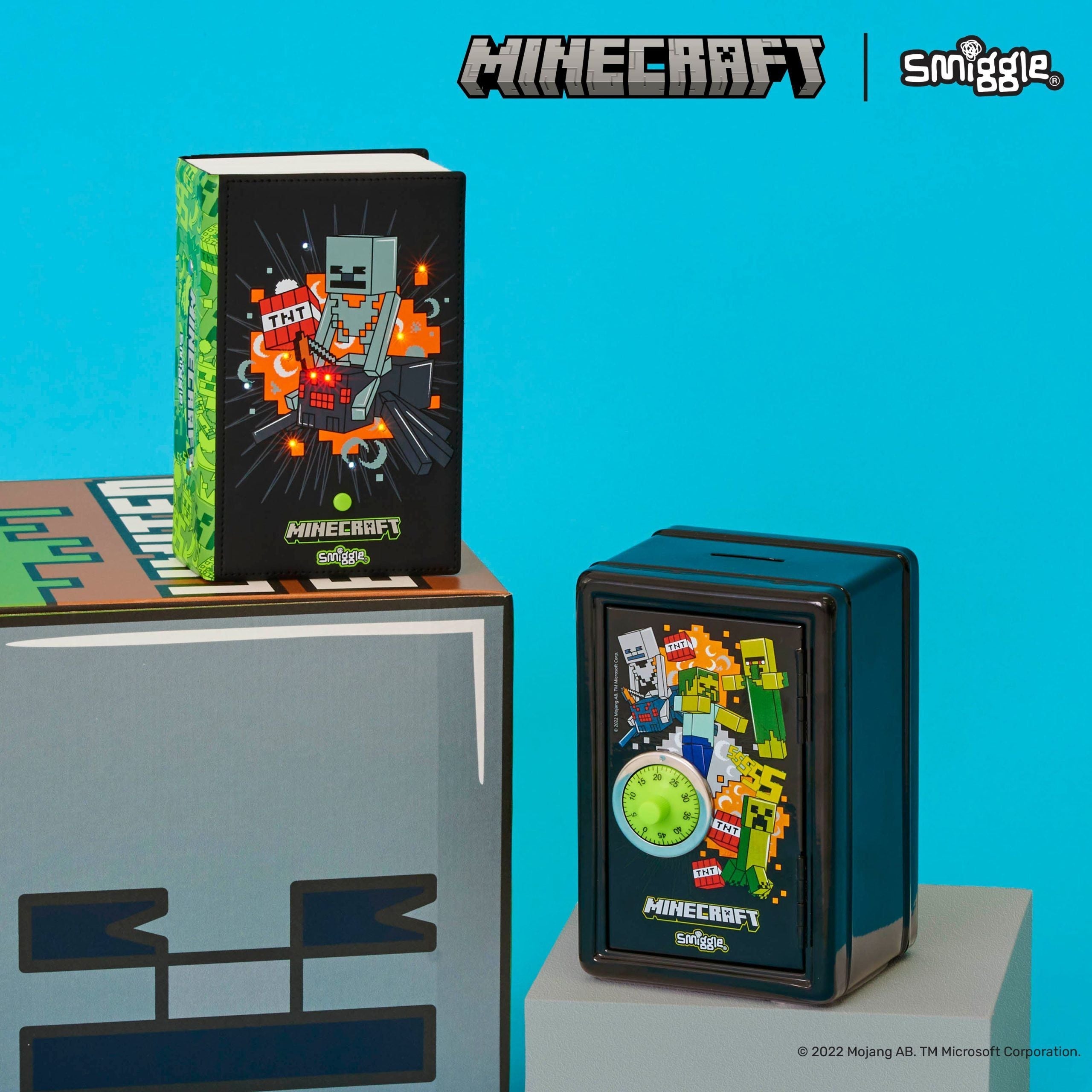 Smiggle - Minecraft Şifre Korumalı Kumbarası