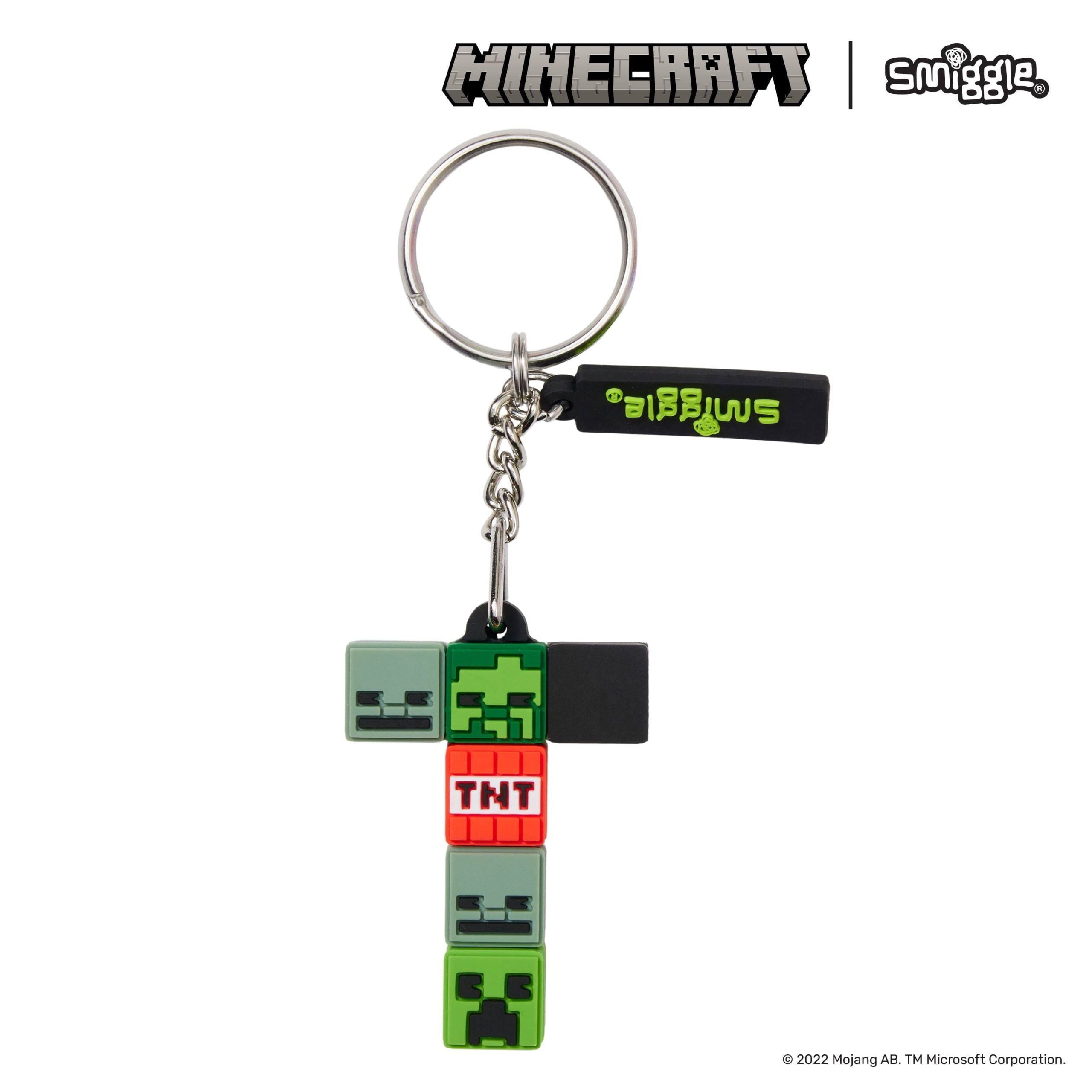 Smiggle - Minecraft T Harfi Anahtarlık