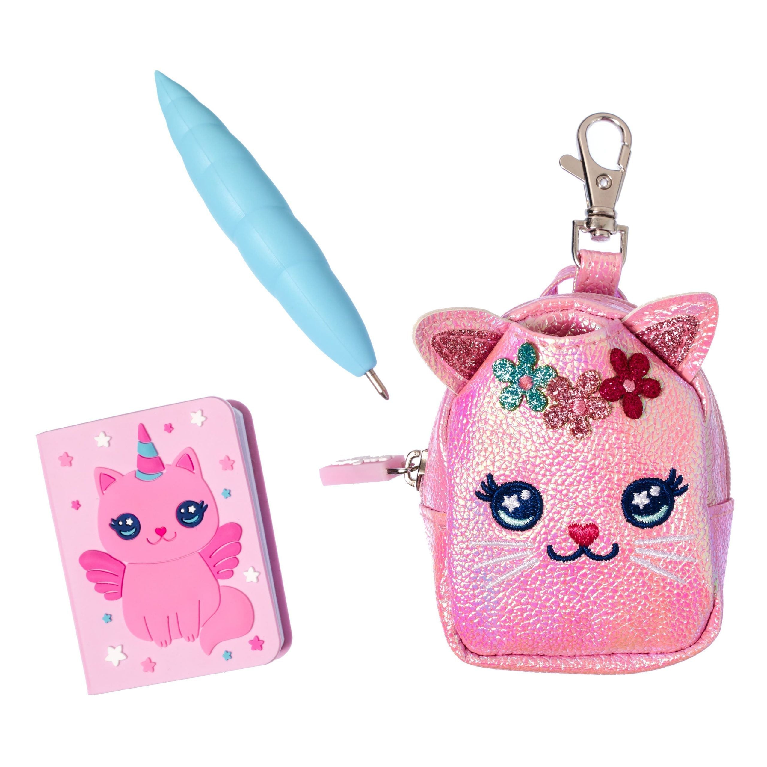 Smiggle - Mini Kalemli, Anahtarlık ve Not Defteri