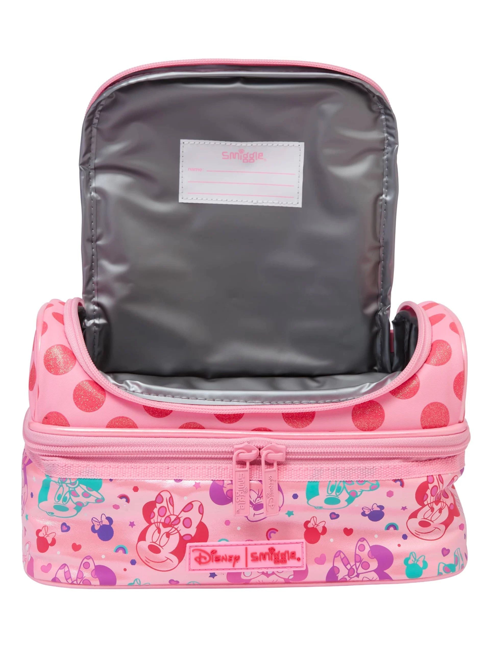 Smiggle - Minnie Mouse 4lü Junior Okul Çanta Seti