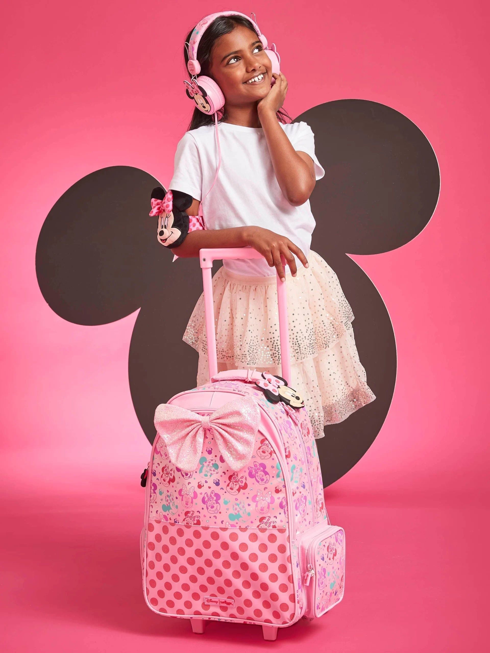 Smiggle - Minnie Mouse Kablolu Kulaküstü Kulaklık