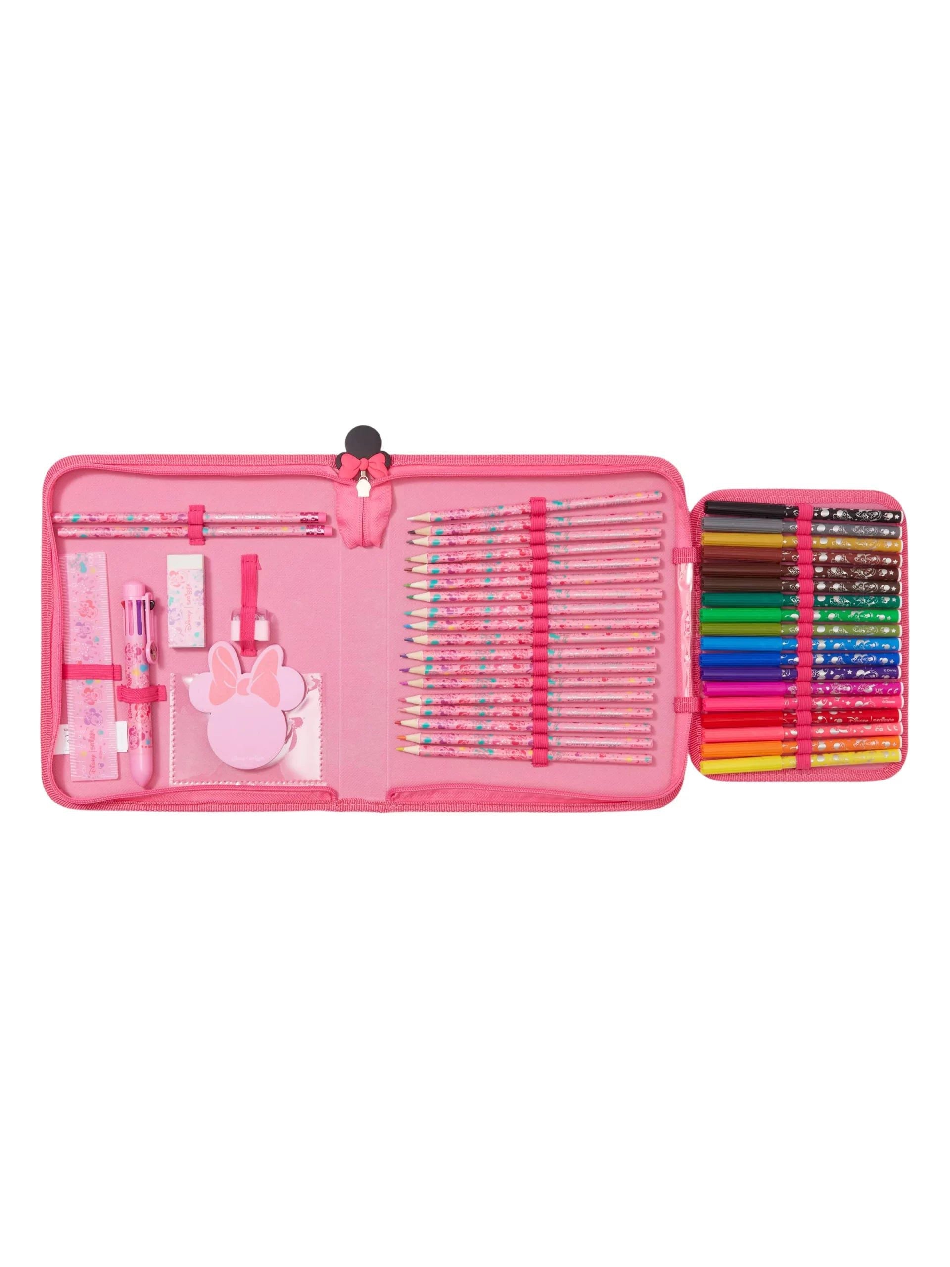 Smiggle - Minnie Mouse Kalem Kutulu Boyama ve Kalem Seti