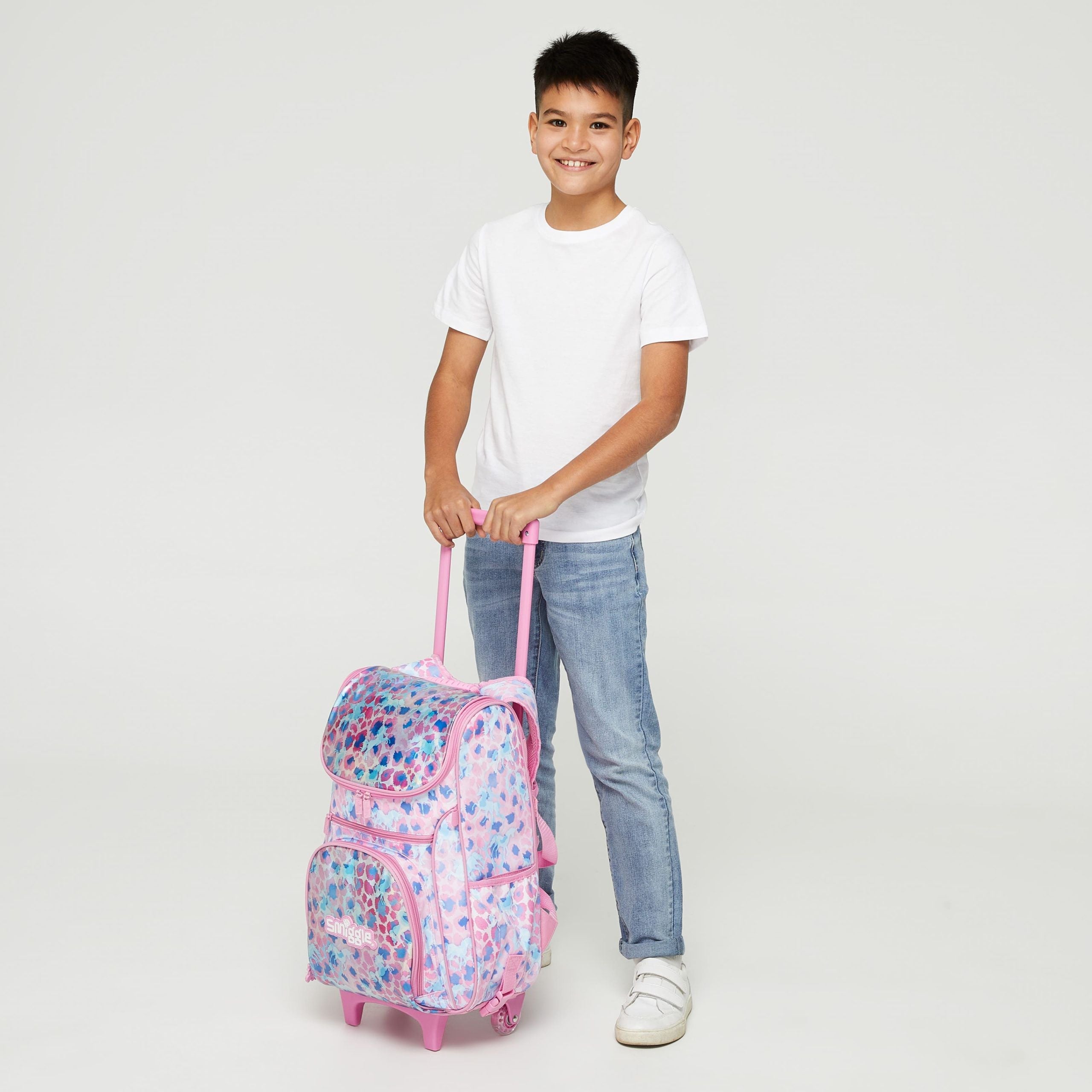 Smiggle - Mirage Access Çekçekli Işıklı Sırt Çantası