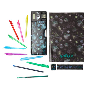 Smiggle - Mirage Hesap Makineli Otomatik Kalem Kutusu ve Kırtasiye Seti