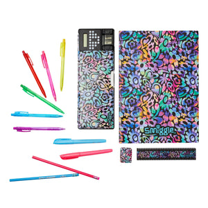 Smiggle - Mirage Hesap Makineli Otomatik Kalem Kutusu ve Kırtasiye Seti