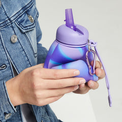 Smiggle - Mirage Silikon Katlanabilir 630 ML BPA'sız Suluk