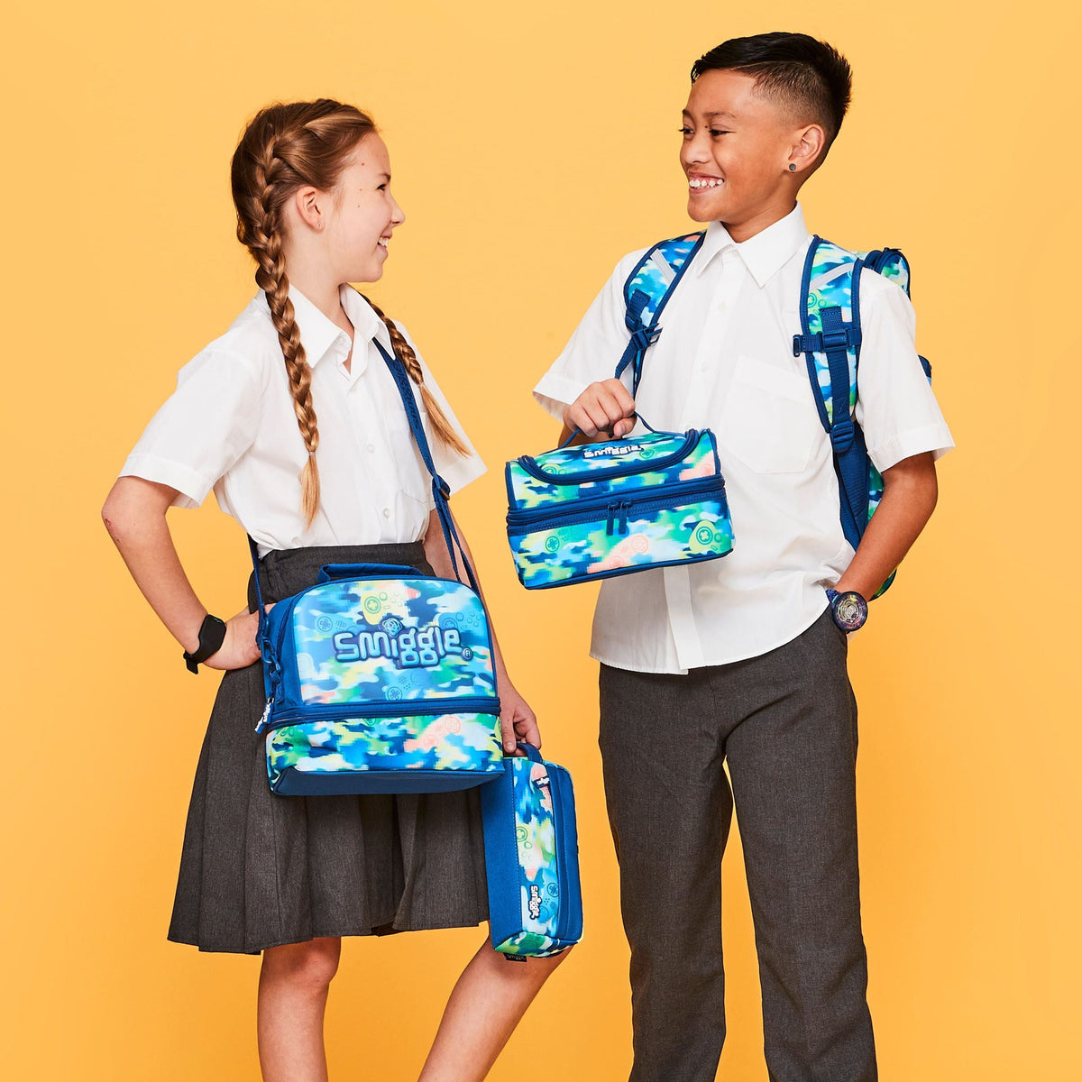 Smiggle - Mirage Tek Gözlü Kalem Kutusu