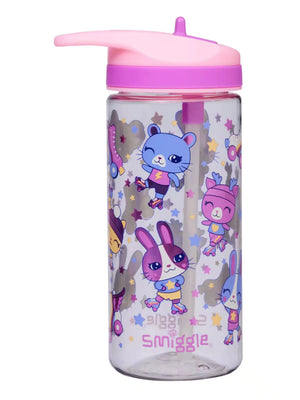 Smiggle - Movin 440 ML BPA'Sız Pipetli Suluk