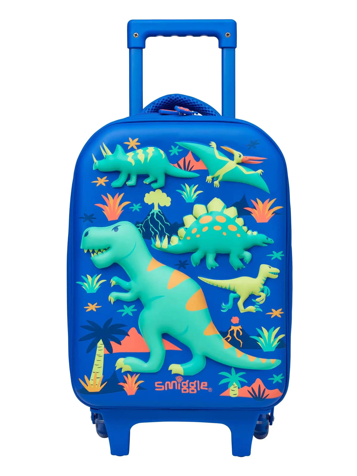 Smiggle - Movin Tekerlekli Çekçekli Anaokulu Okul ve Seyahat Çantası
